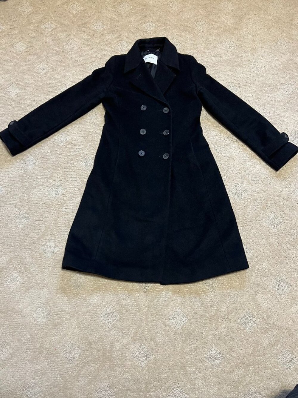 Aritzia Babaton Wool Coat | Black | Size XS